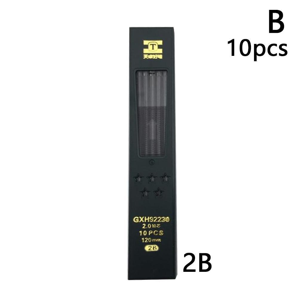 Mechanical Pencil Lead - Lápiz mecánico 2B HB para estudiantes,