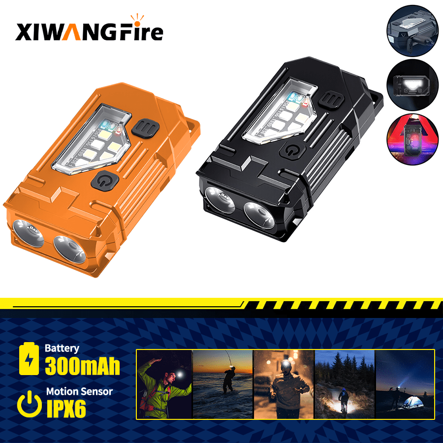 Stationery Supply - Mini Linterna EDC para Llavero -