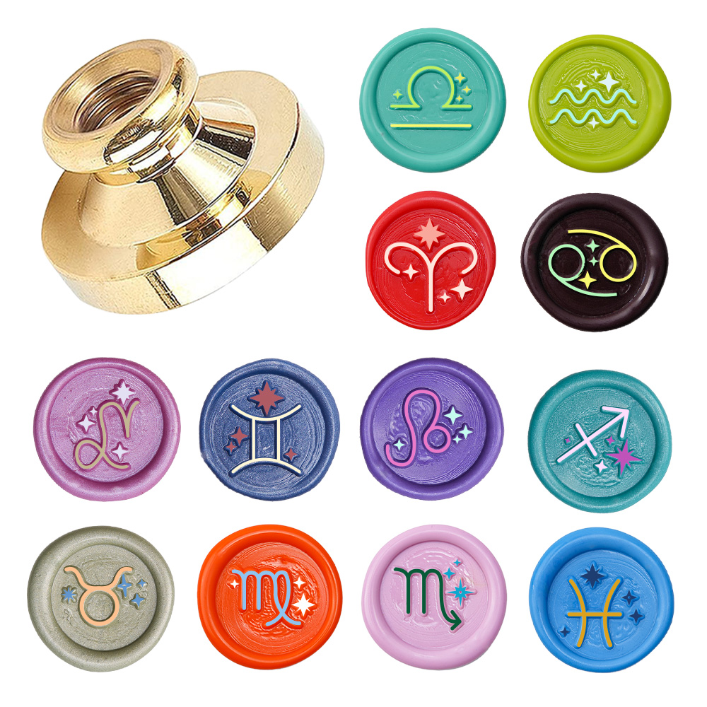 Wax Seal Stamp Kit - Sello de cera con signos del