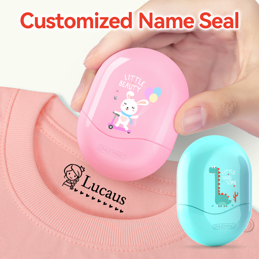 Self Inking Stamp - Sello personalizado con nombre de estudiante: