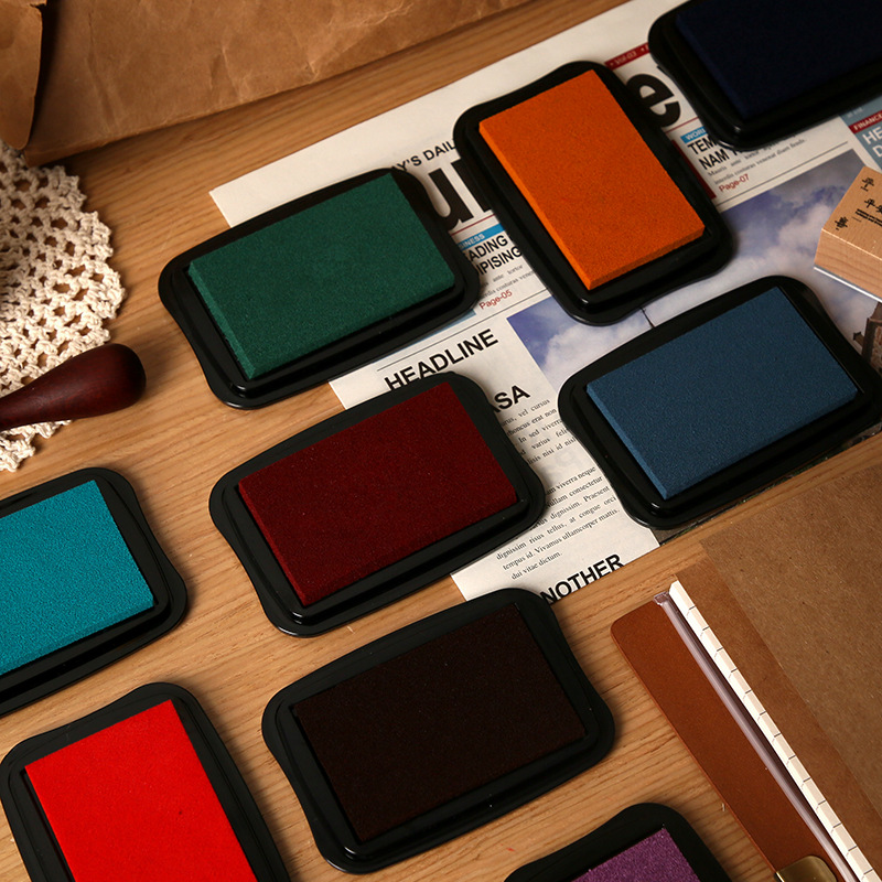 Self Inking Stamp - Almohadilla de tinta Vintage de gran