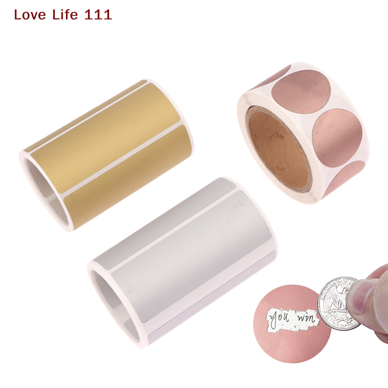 Sticker Label Roll - Nuevo 300 uds/rollo de etiquetas adhesivas