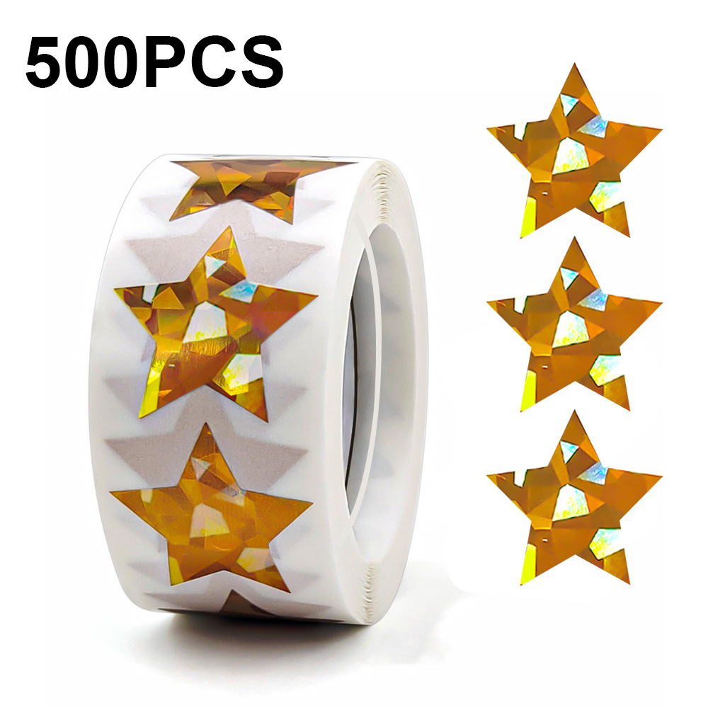 JCAC 500pcs/rollo Pegatinas De - Sticker Label Roll reseña y precio