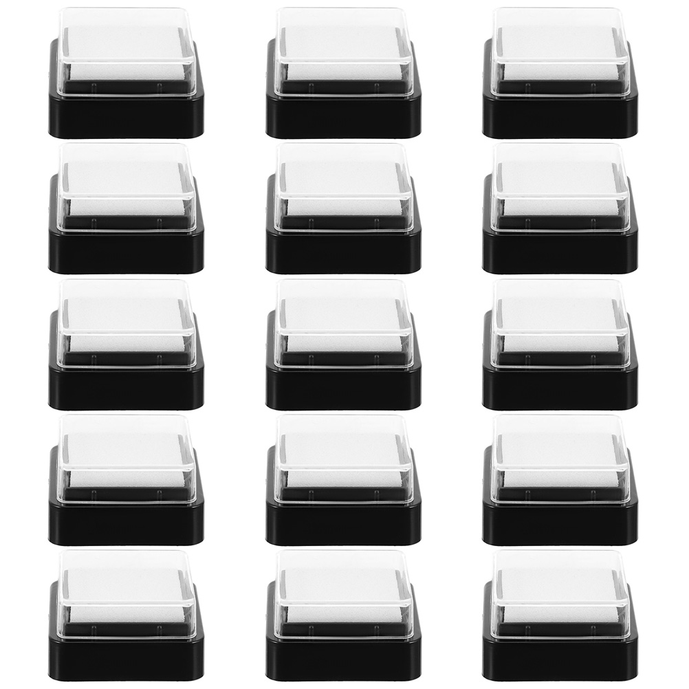 15 Almohadillas de Tinta en Bl - Self Inking Stamp reseña y precio