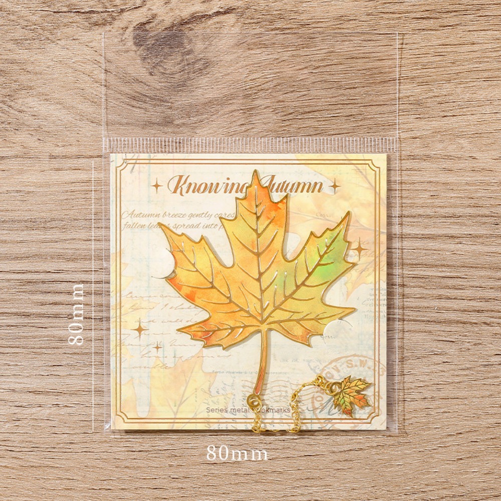 Marcapáginas de Metal con Hoja - Stationery And Office Supply Chain reseña y precio