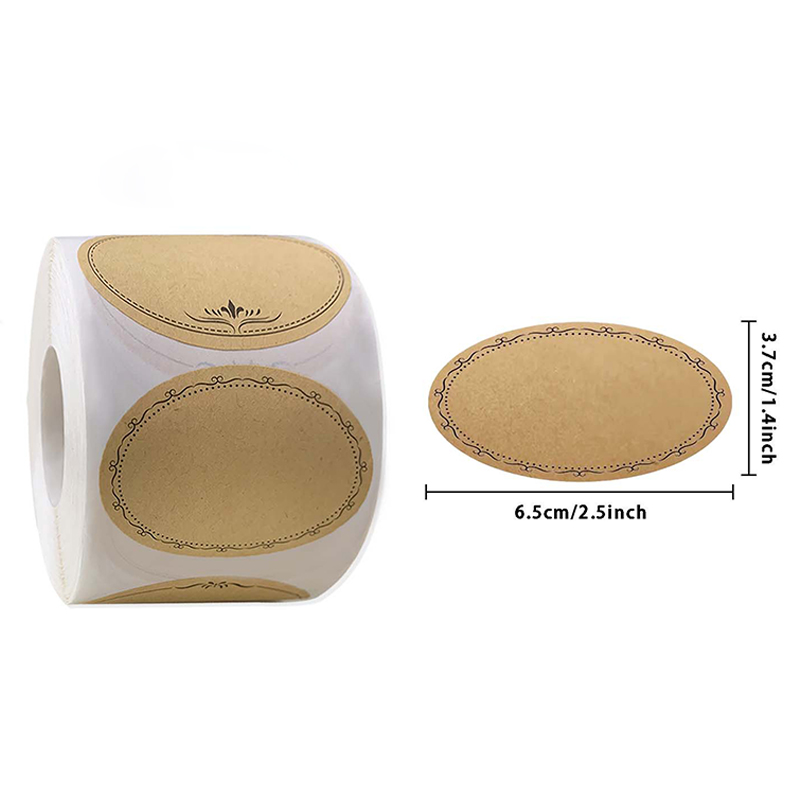 250 pegatinas/rollo de papel K - Sticker Label Roll reseña y precio