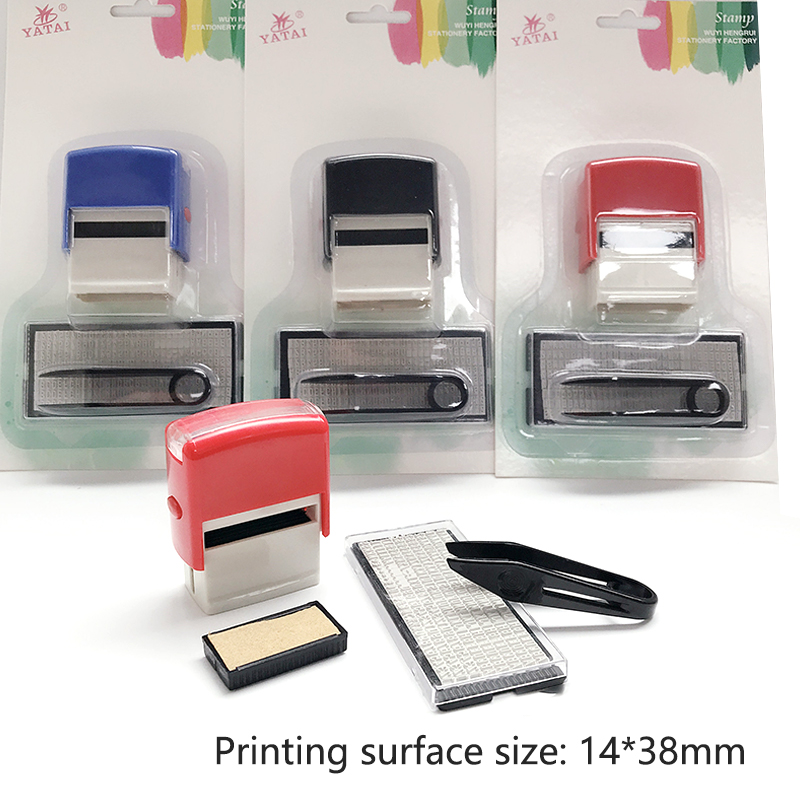 Kit de Sellos de Goma Personal - Self Inking Stamp reseña y precio