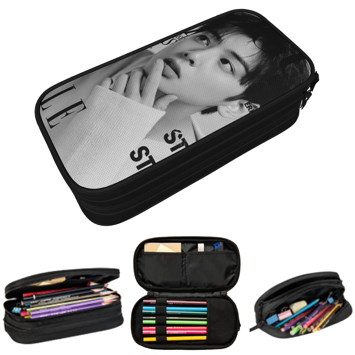 Estuche para lápices Cha EunWo - Stationery And Office Supply Chain reseña y precio