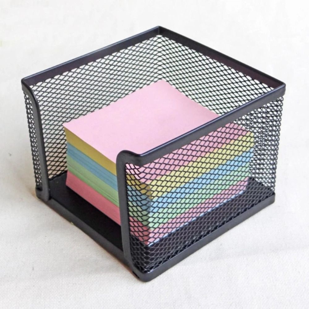 Cubo de papel de malla negra,  - Sticky Note Cube reseña y precio