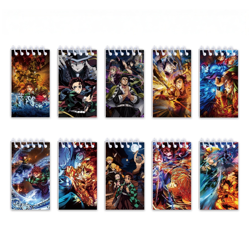 10 cuadernos de Demon Slayer.  - Stationery Office reseña y precio