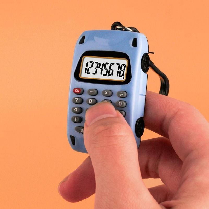 Mini calculadora portátil con  - Stationery And Office Supply Chain reseña y precio