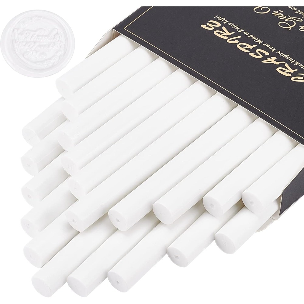 20 piezas de barras de cera pa - Wax Seal Stamp Kit reseña y precio