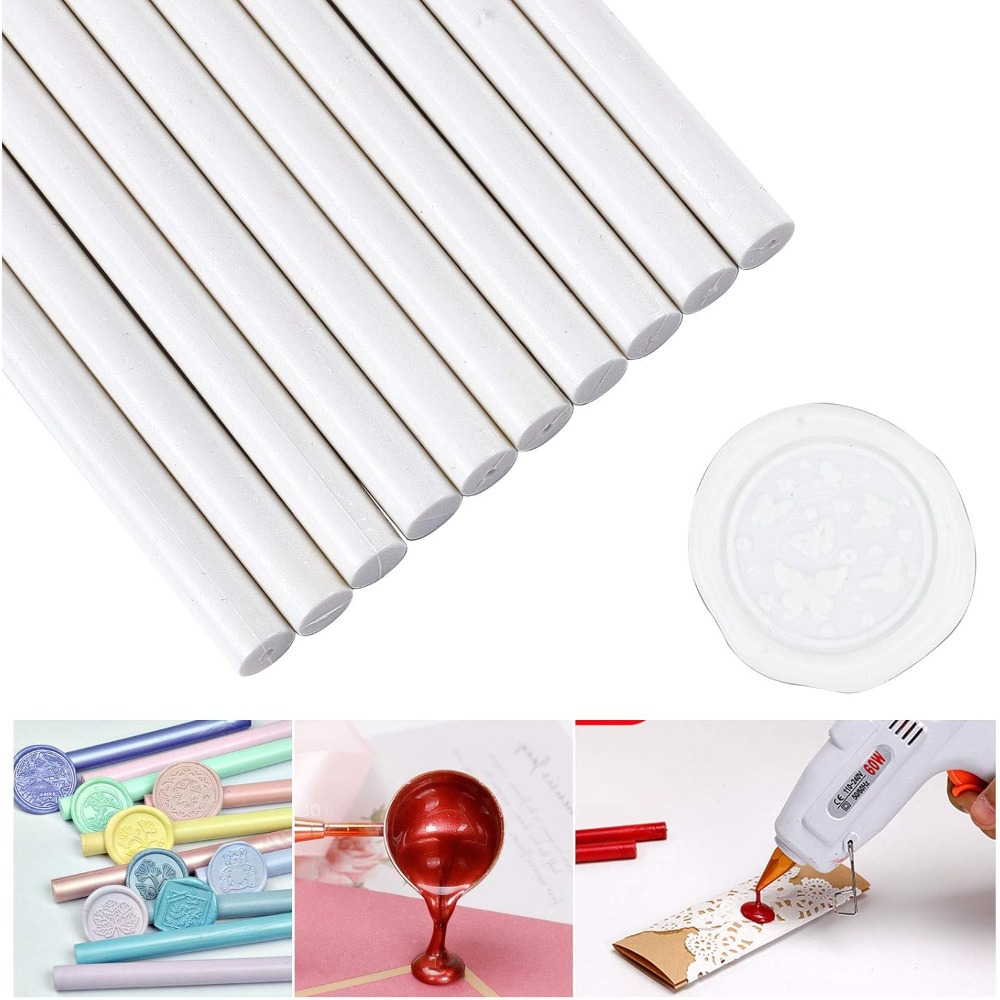 20 piezas de barras de cera pa - Wax Seal Stamp Kit reseña y precio
