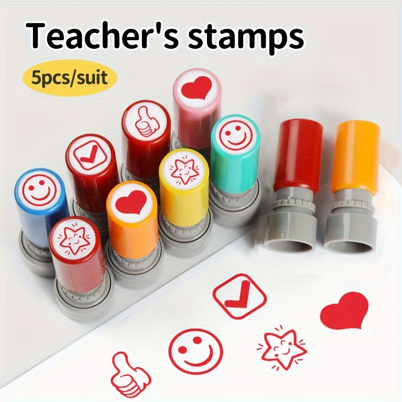 Sellos de Profesor Coloridos,  - Self Inking Stamp reseña y precio