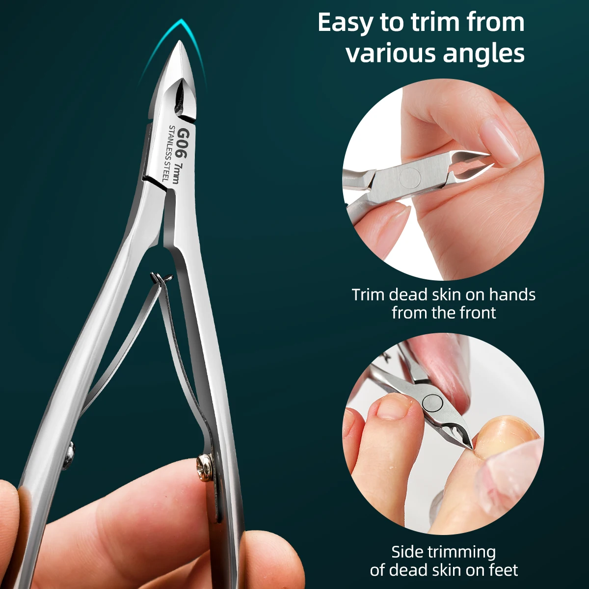 Cortaúñas rusos de cuero, herr - Scissors Stainless Craft reseña y precio