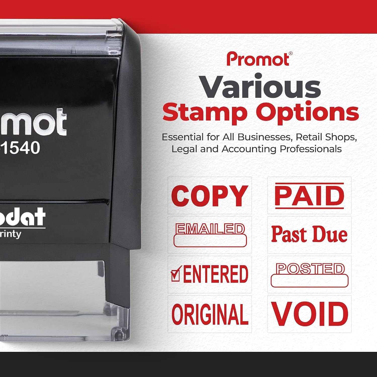 Sello Autoentintable Recargabl - Self Inking Stamp reseña y precio
