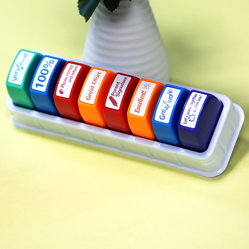 8 sellos para profesores, sell - Self Inking Stamp reseña y precio