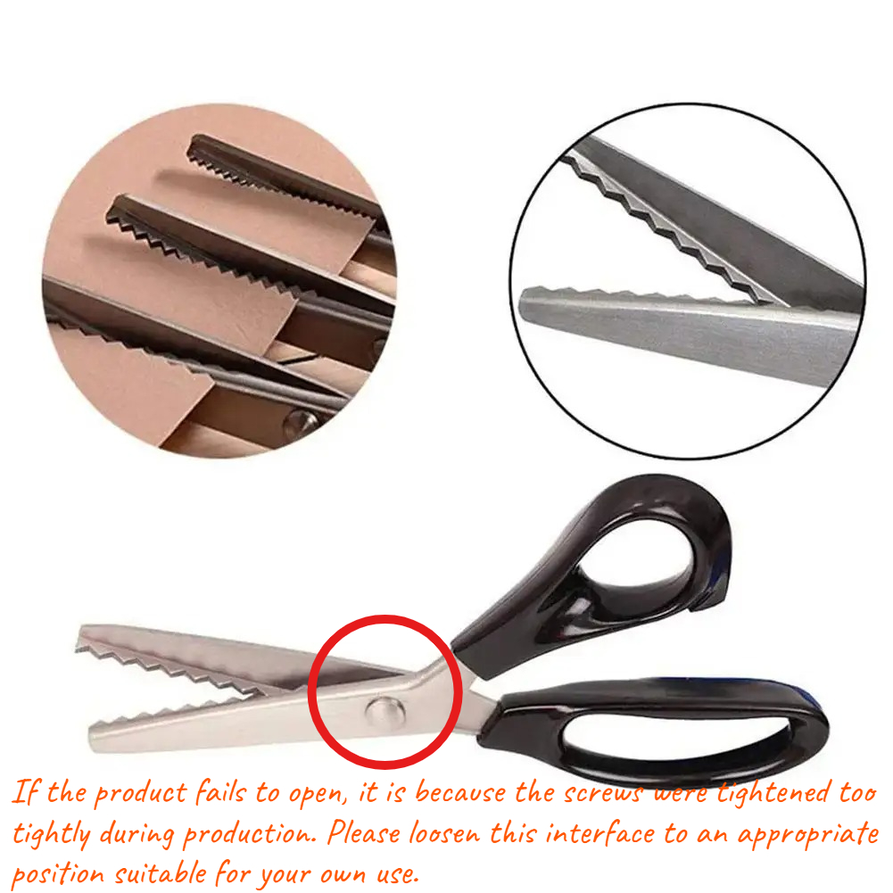 Tijeras dentadas de acero inox - Scissors Stainless Craft reseña y precio