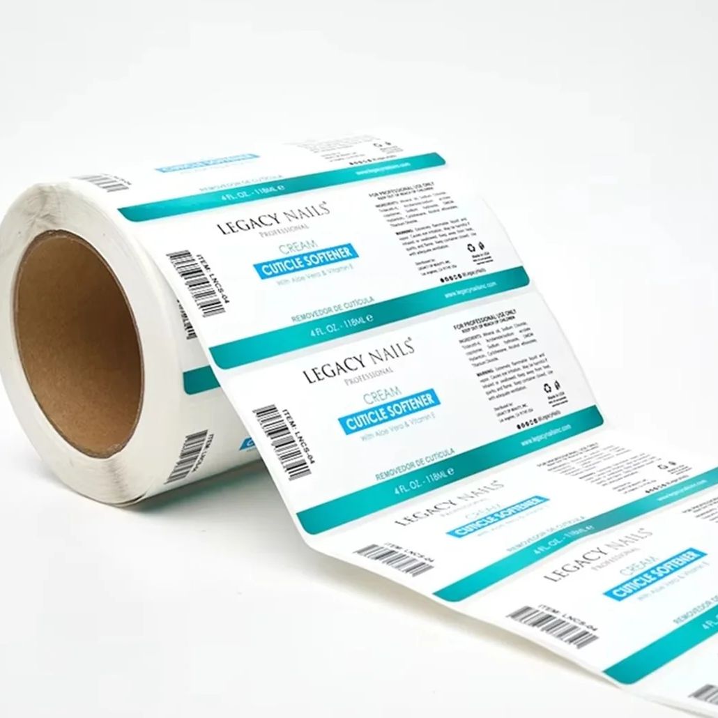 Etiquetas adhesivas de vinilo  - Sticker Label Roll reseña y precio